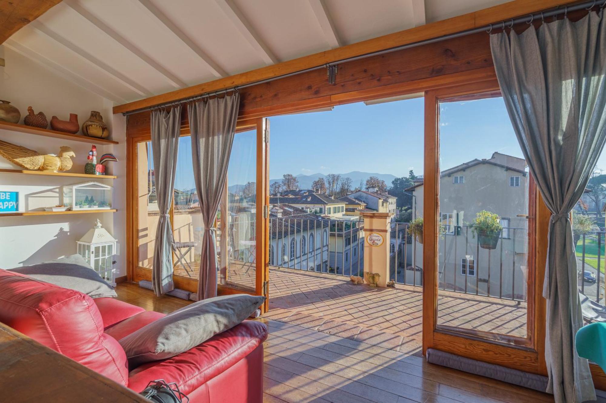 Terrazza Coccode' Spazioso Con Vista Mozzafiato! Лукка Екстер'єр фото
